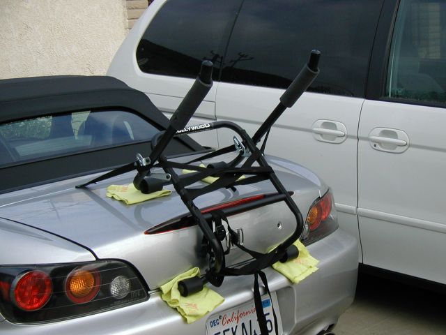 Honda element trunk bike rack #7