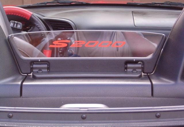 Honda s2000 wind screen #4