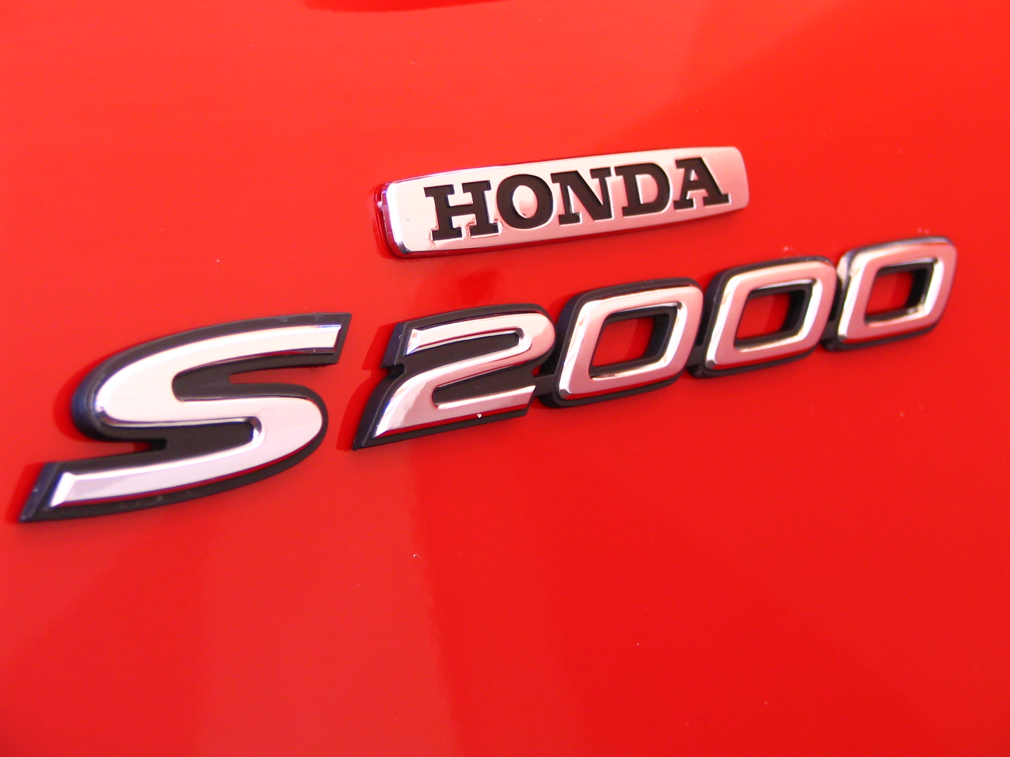 S2000 badge - Cars: New Formula Red - Gallery - S2KI Honda S2000 Forums