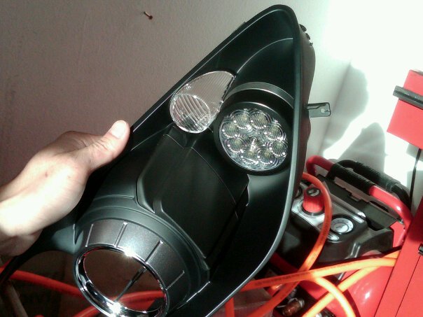 Honda express headlight modify #6