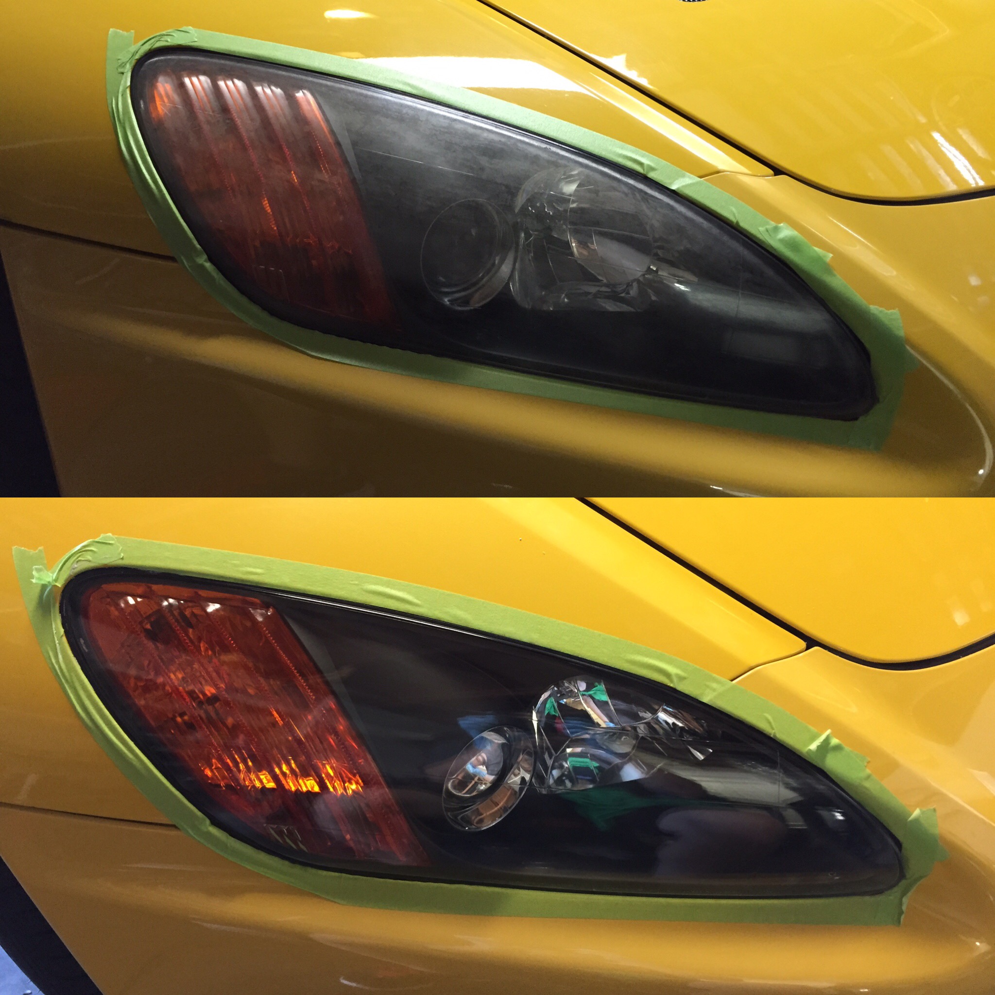 Meguiar's Headlight Restoration Kit Before/After photos - S2KI Honda S2000  Forums