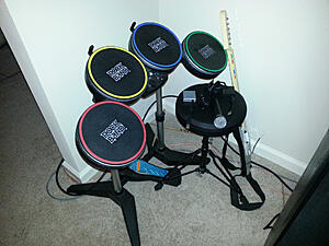 Playstation 3 (will not boot), 4 games, rock band gear-fudkckq.jpg