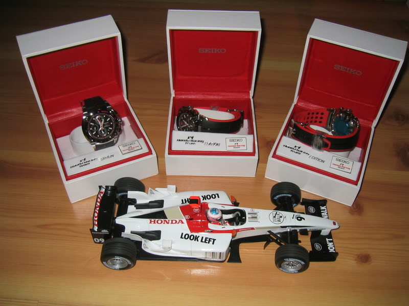 Seiko honda f1 watch limited edition sale