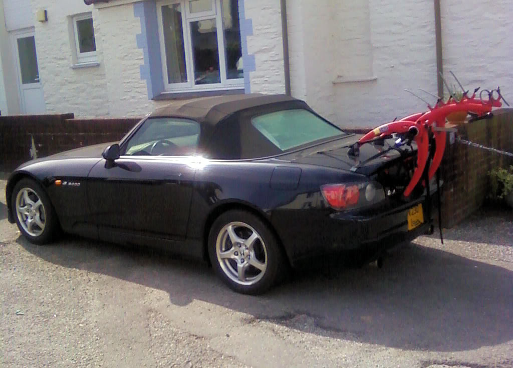 honda s2000 bike rack