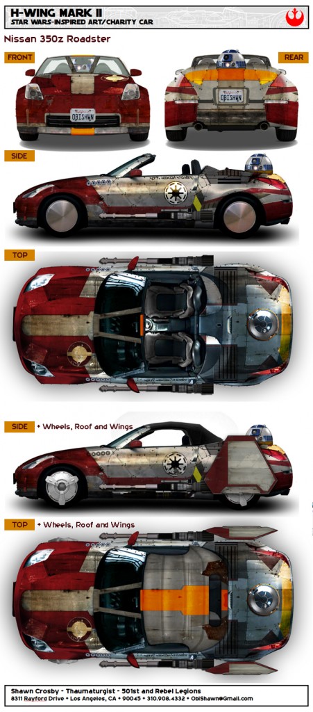 The Honda S2000 H-Wing Carfighter Concept