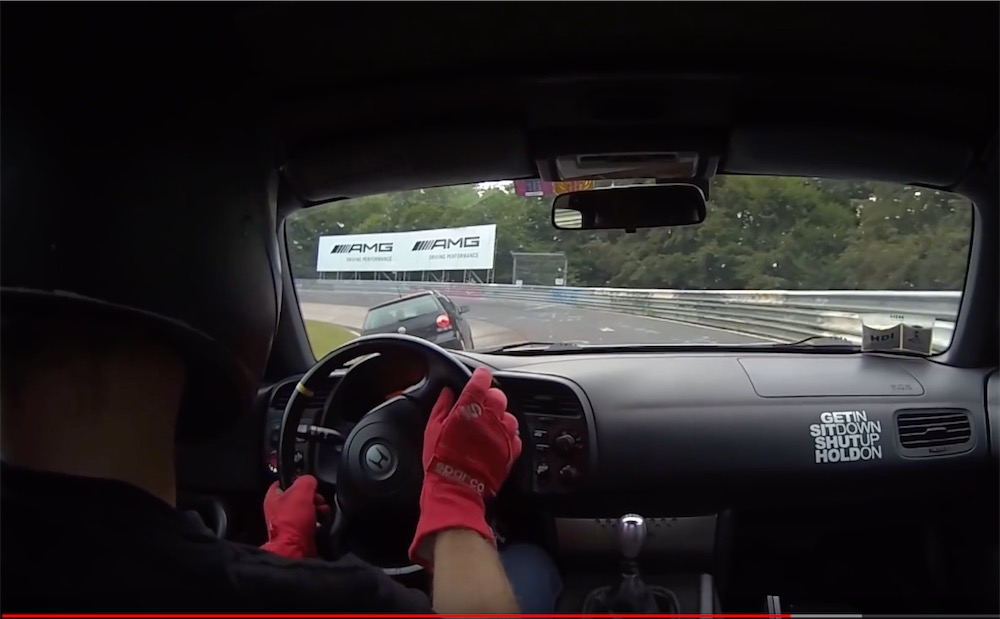 Turbo S2000 Playing on the Nurburging with a BMW 135i